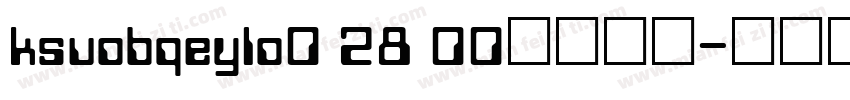 ksuobqeylo0 28 00字体下载字体转换